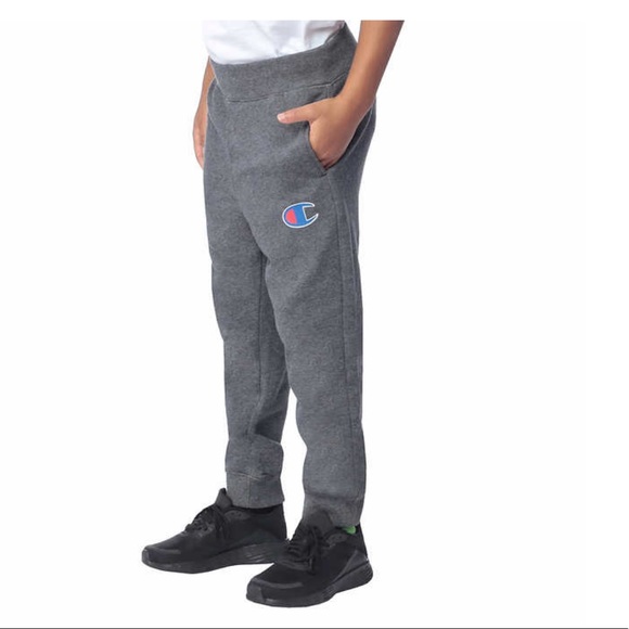 Champion Youth Jogger, Gray, size: S (7/8) - Picture 2 of 6